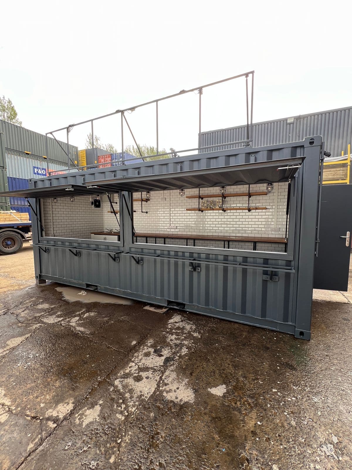GAP bespoke container bar conversion project