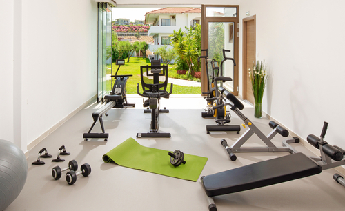 Shipping container gym