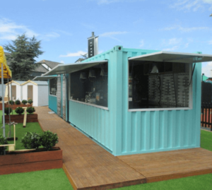 Shipping container bar made by Gap Containers