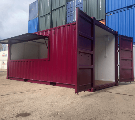 Container conversion by Gap Containers