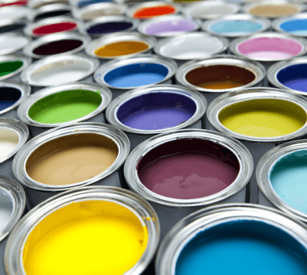 Paints used for container painting