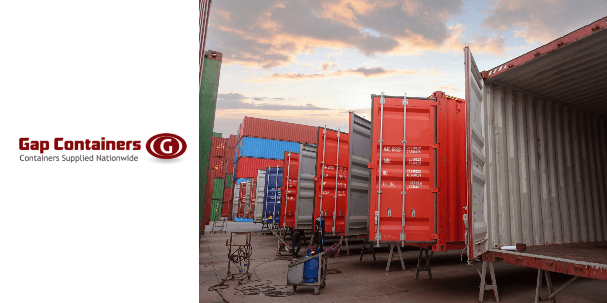 container maintenance at Gap Containers