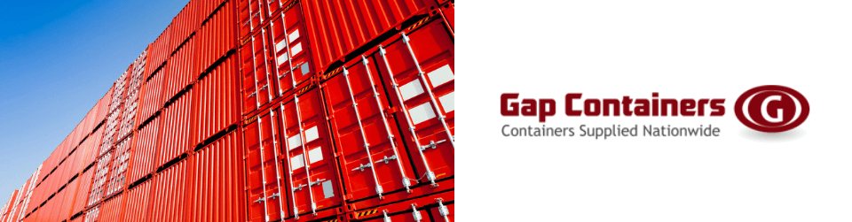 Shipping container conversions available at Gap