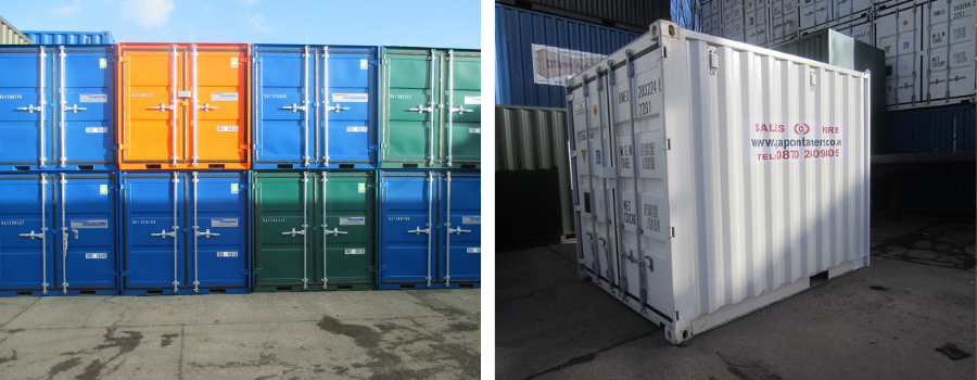 Bespoke shipping containers made by Gap Containers