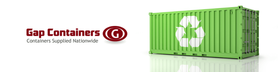 Sustainable building material available at Gap Containers